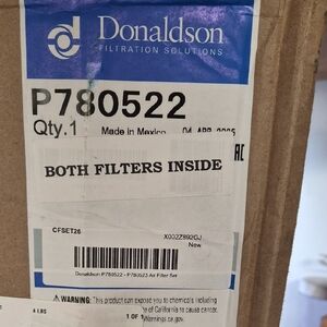 Donaldson Air Filter Set